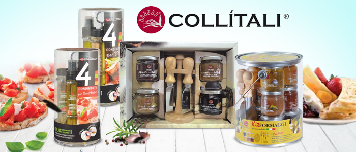 COLLìTALI kit regalo formaggi e set da tavola