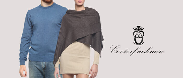 Conte of Cashmere maglieria uomo e donna