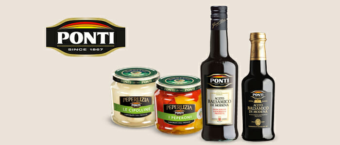 PONTI aceto balsamico e sottaceti