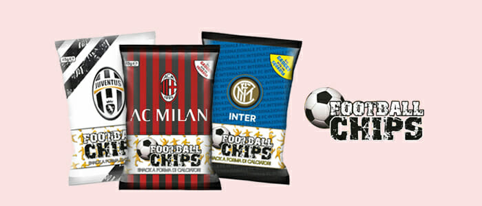 Football Chips - snack a forma di calciatori