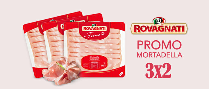 Promozione 3x2 Mortadella Rovagnati