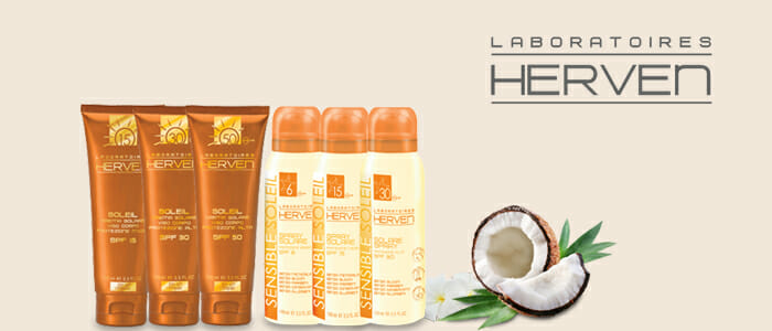 Laboratoires Herven: creme e spray solari