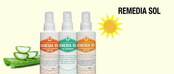 Remedia Sol: latte solare e gel doposole