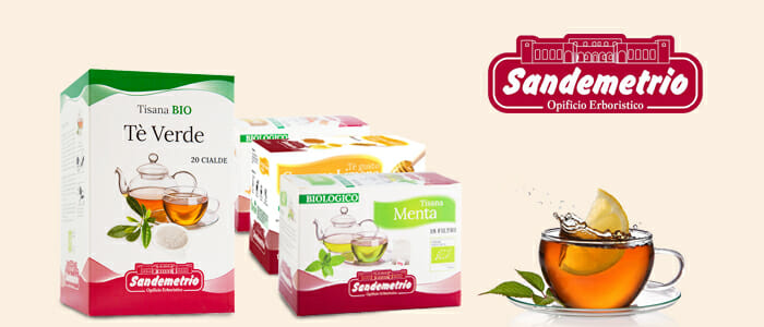 Sandemetrio: prodotti officinali, di erboristeria e tisane