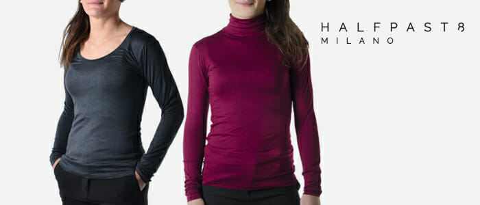 HALFPAST8®: maglieria viscosa donna