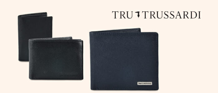 TRU TRUSSARDI Portafogli in pelle uomo