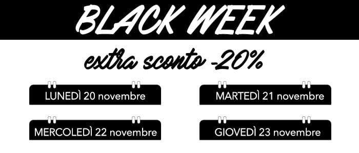 Black Week: imperdibili Extra Sconti