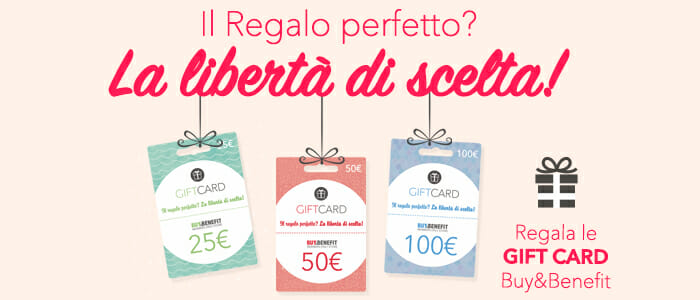 Gift Card, il regalo perfetto!