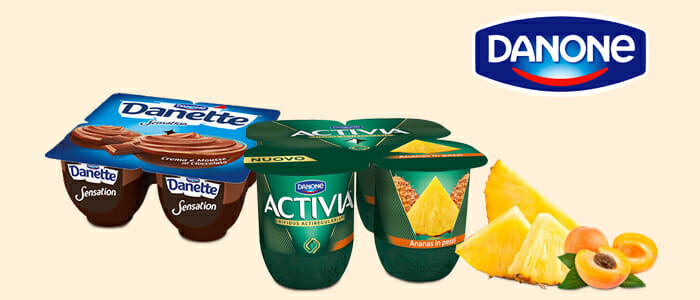 Danone dessert e yogurt