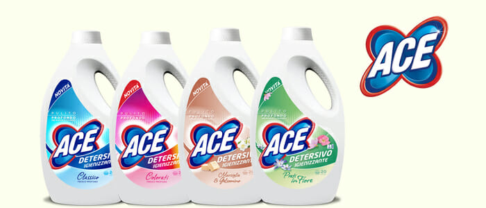 ACE Liquido Lavatrice: 20 lavaggi