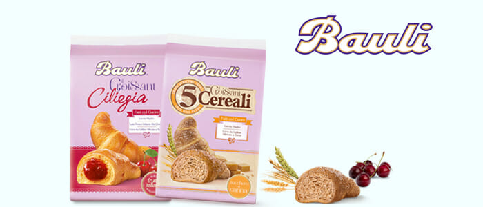 Bauli croissant: 5 cereali e ciliegia