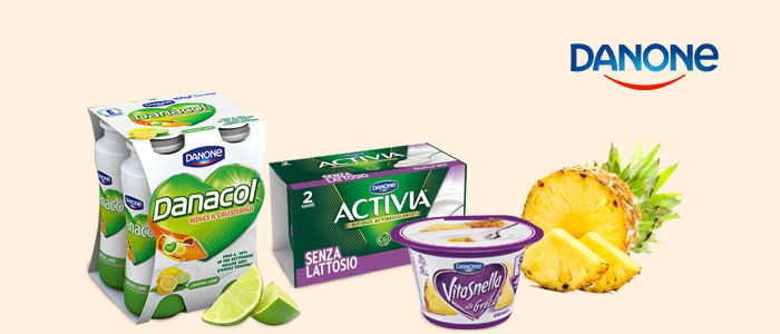 Danone: Danacol, Activia e Vitasnella