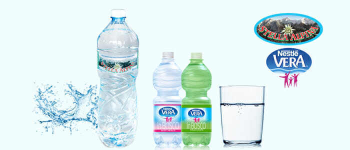 Nestlè Vera e Stella Alpina: acqua minerale