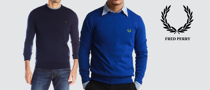 Fred Perry Uomo: maglioni 100% cotone