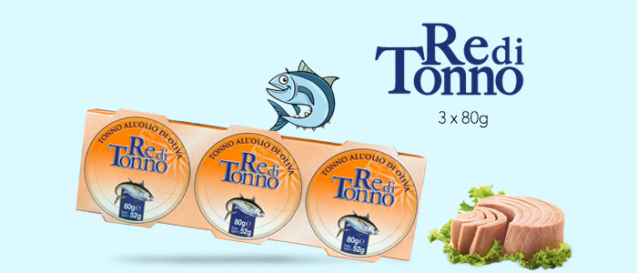 Re Di tonno: Tonno d'oliva 3x80g