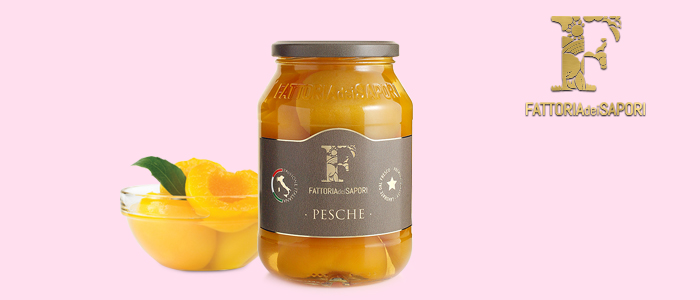 Fattoria dei Sapori: Pesche allo Sciroppo 940g