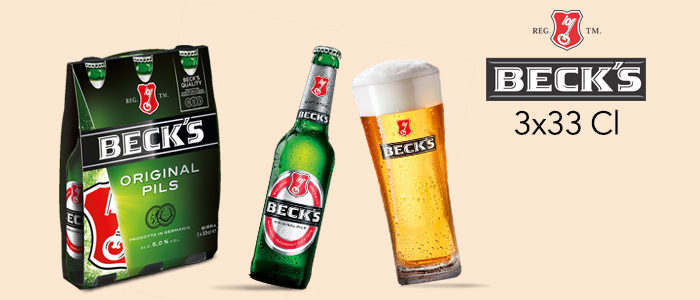 Beck's Original Pils 3x33cl