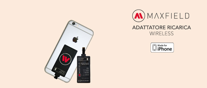 Maxfield adattatore ricarica Wireless iPhone