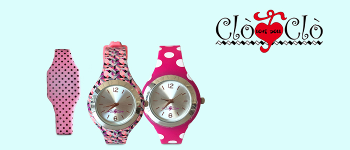 Clò Clò orologi donna in silicone