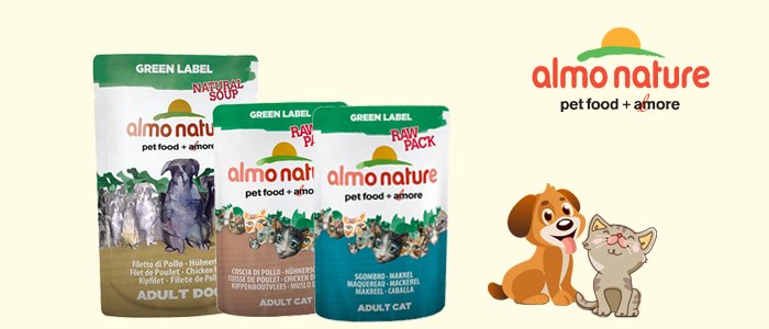 Pet Food Almo Nature: cibo per cani e gatti