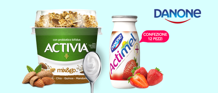 Danone: Activia Mix&Go e Actimel