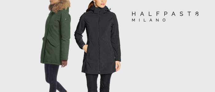 HALFPAST8® capispalla Donna Autunno/Inverno 2018-2019