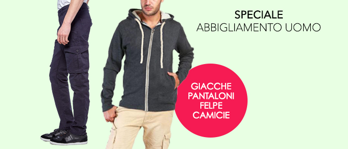 Speciale abbigliamento uomo Autunno/Inverno