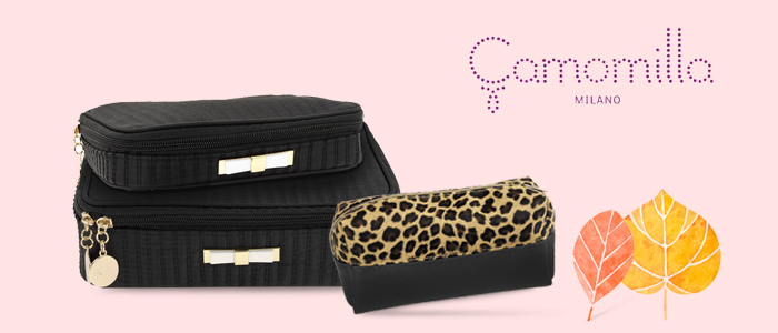 Camomilla Milano: Pochette, Travel Beauty, Vanity Bag e Necessarie