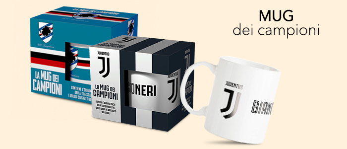 Mug dei Campioni: l'originale tazza della tua Squadra