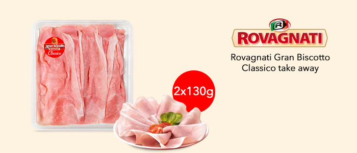 Promozione Rovagnati Gran Biscotto Classico take away 2x130gr