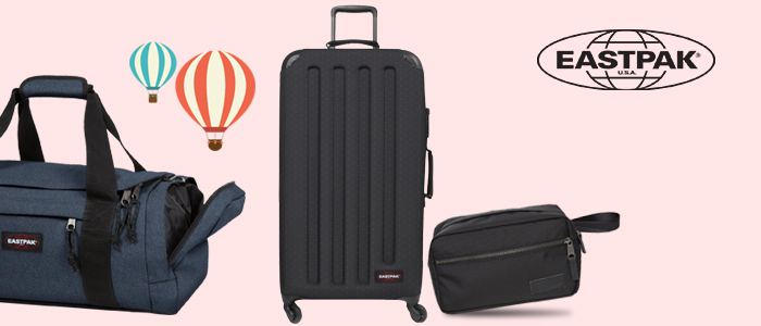 In viaggio con Eastpak: trolley, valigie, zaini e accessori