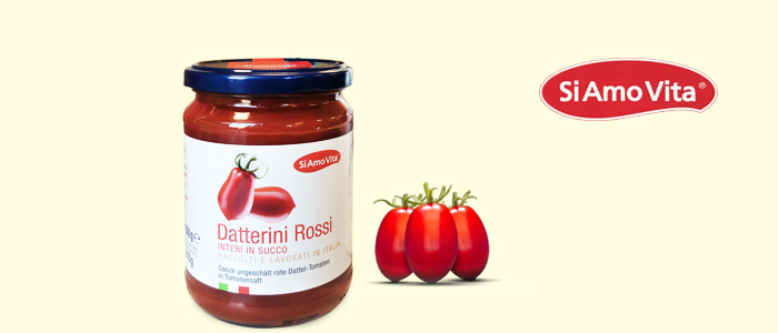 Si Amo Vita Datterini Rossi Interi 12x350g