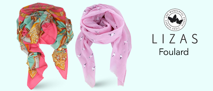 Lizas Foulard e Sciarpe: Collezione 2019