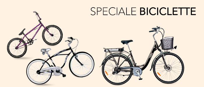 Biciclette e Bici Elettriche - FUORI TUTTO!