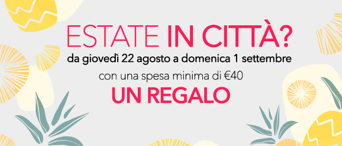 Estate in città? Un regalo per te!