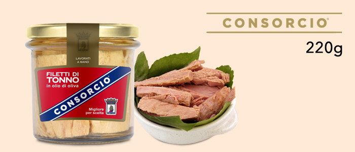 Consorcio: Tonno in Olio di Oliva 220gr