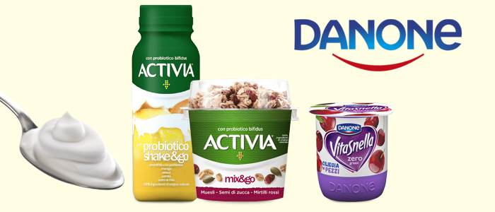 Torna Danone! Activia e Vitasnella