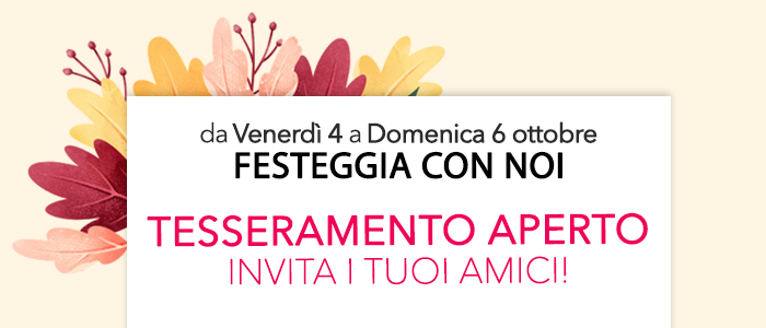 7° Compleanno BUY AND BENEFIT, festeggia con noi!