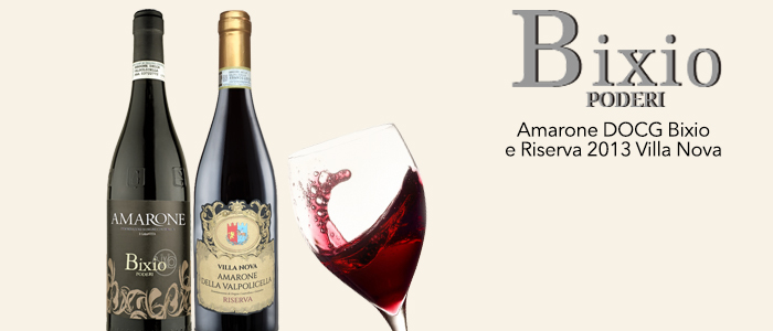 Amarone DOCG: Bixio e Riserva 2013 Villa Nova