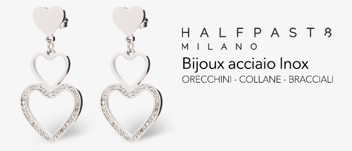 HALFPAST8 Bijoux Collane, bracciali orecchini