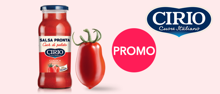 PROMO Cirio Salsa Pronta Cuor Pelato