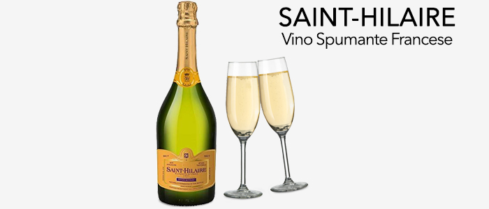 Vino Spumante Francese Saint Hilaire Blanquette de Limoux