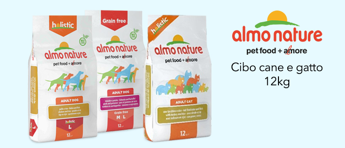 Almo Nature 12Kg: Alimenti per Cani e Gatti