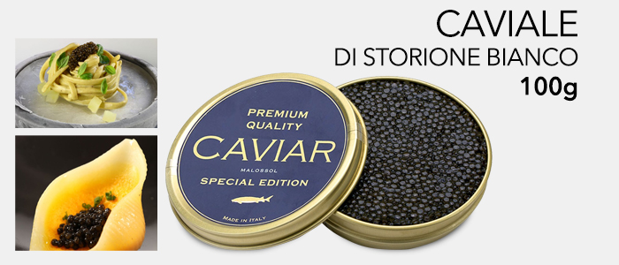 PROMO Caviale di storione bianco 100g