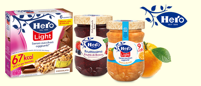 Hero: Marmellate Light, Fruttissima e Barrette