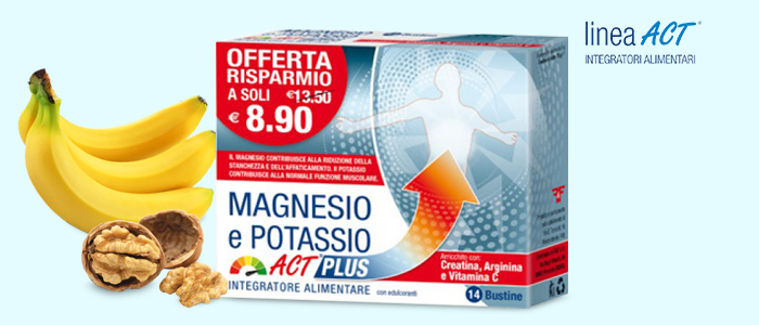 PROMO: ACT Plus Magnesio e Potassio