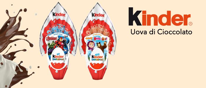 Kinder GranSopresa Uova di Cioccolato