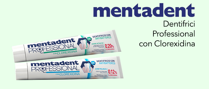 Mentadent: dentrificio azione intensiva e prolungata 75ml