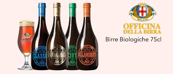 Officina della Birra: Birre Biologiche 75cl