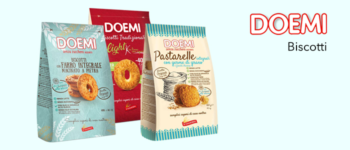 Doemi Biscotti: tradizionali, integrali e al farro